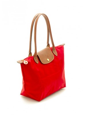 LC026*LONGCHAMP LE PLIAGE TOTE 2605089 SMALL/LONG HANDLE (ROUGE) *SUPER SALE
